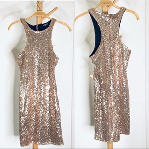 FASHION NOVA MINI SEQUIN DRESS